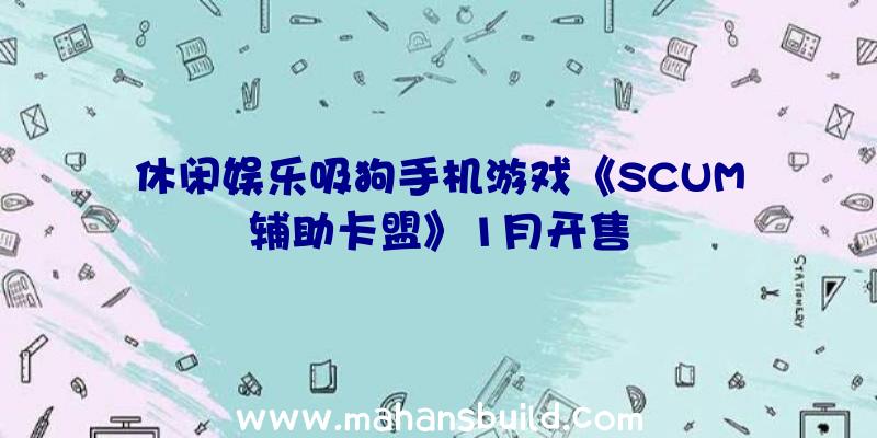 休闲娱乐吸狗手机游戏《SCUM辅助卡盟》1月开售